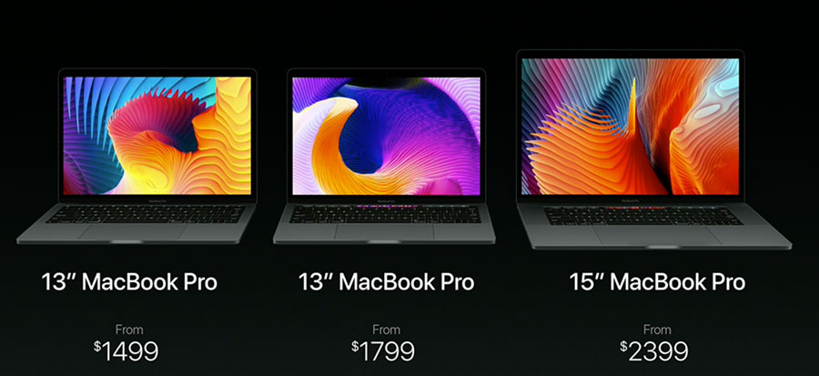giá bán macbook pro 2016