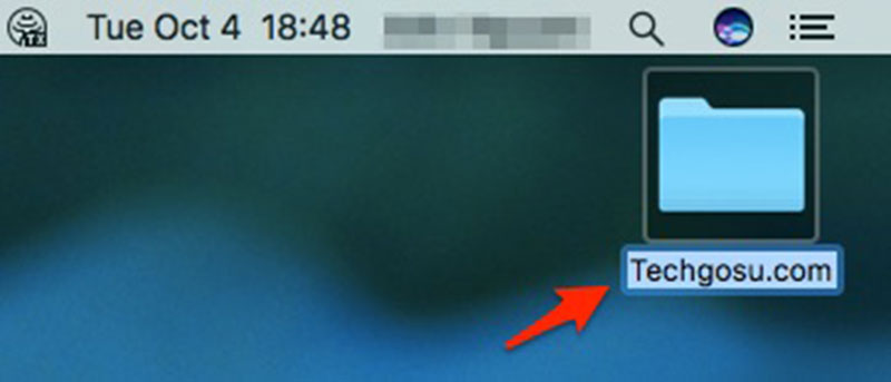 Cách đổi tên thư mục trong Mac OS X