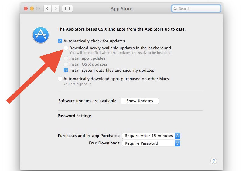 Tắt tự động tải về trên Mac OS Sierra