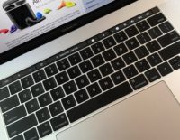 chrome 58 hổ trợ macbook pro 2016 touch bar