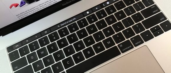 chrome 58 hổ trợ macbook pro 2016 touch bar