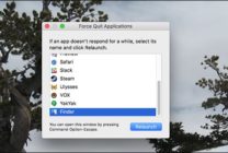 force quit mac os