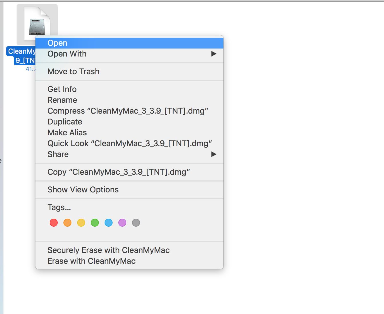 cài đặt cleanmymac 3.3.9