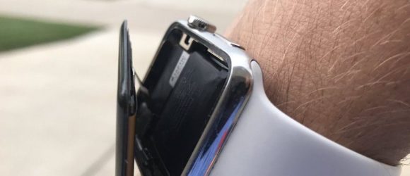 apple watch bị phồng pin nứt màn hình